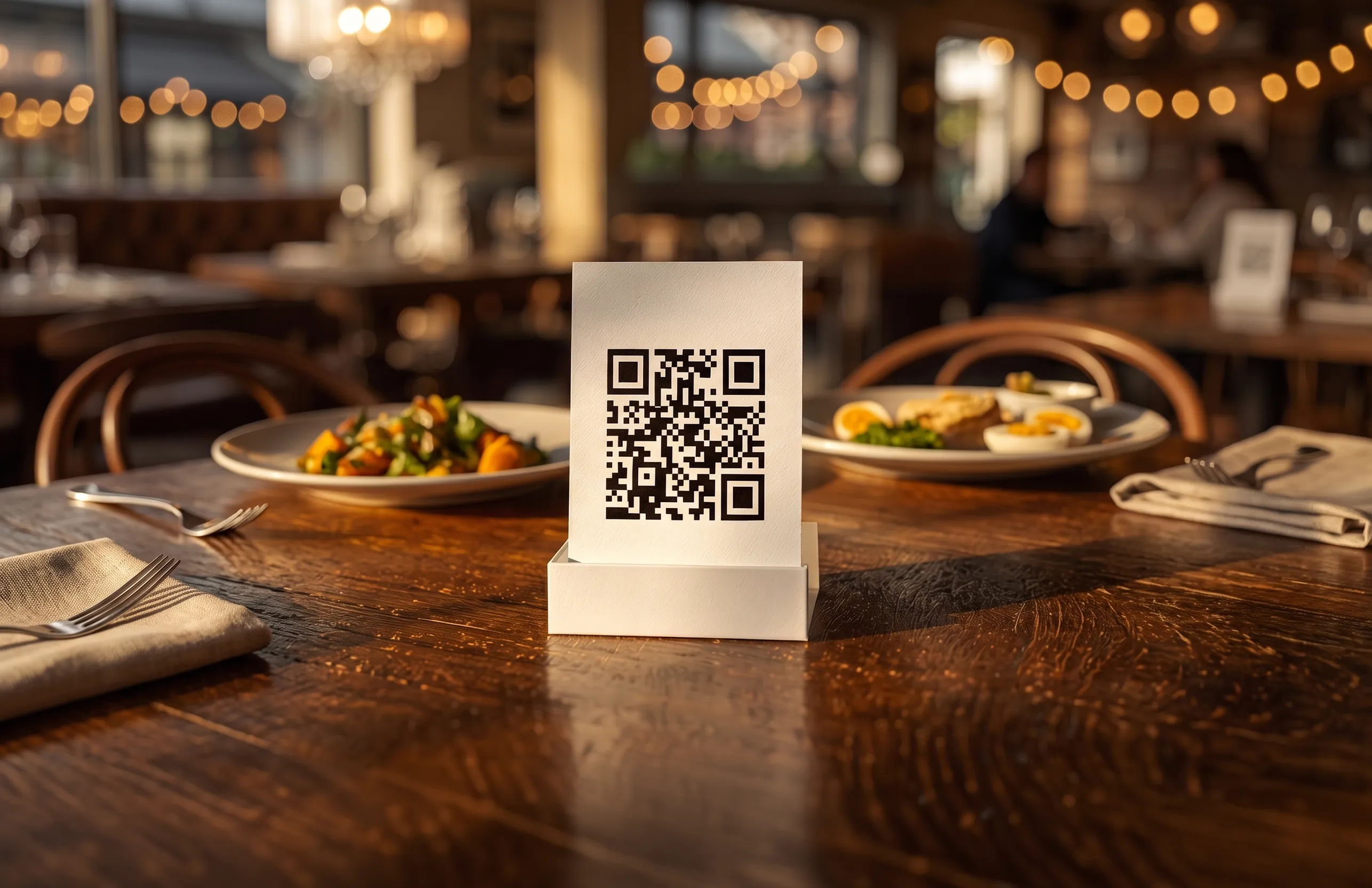 Paying the bill at a restaurant